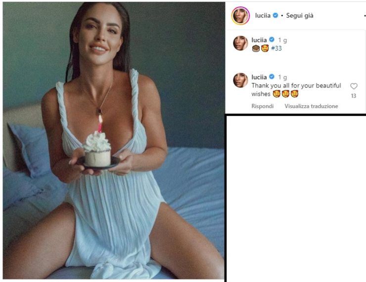 Lucia Javorcekova decollete