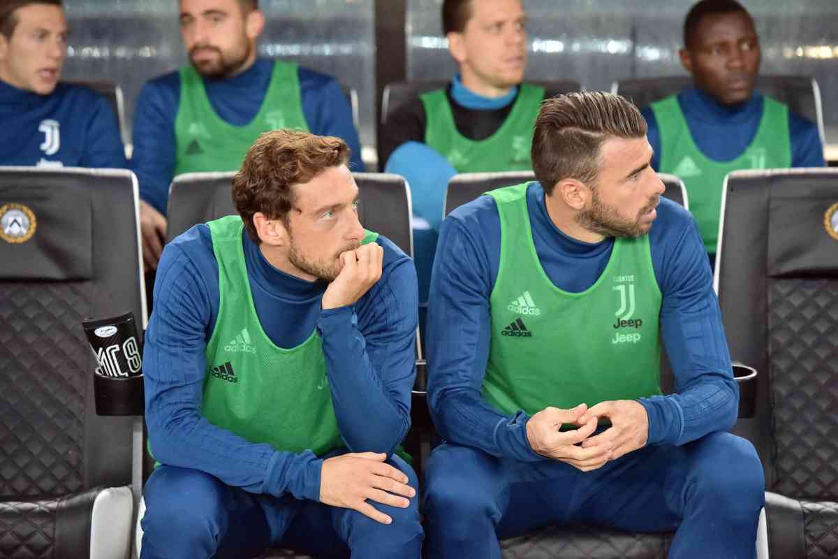 Marchisio Barzagli Juventus-Napoli polemica social