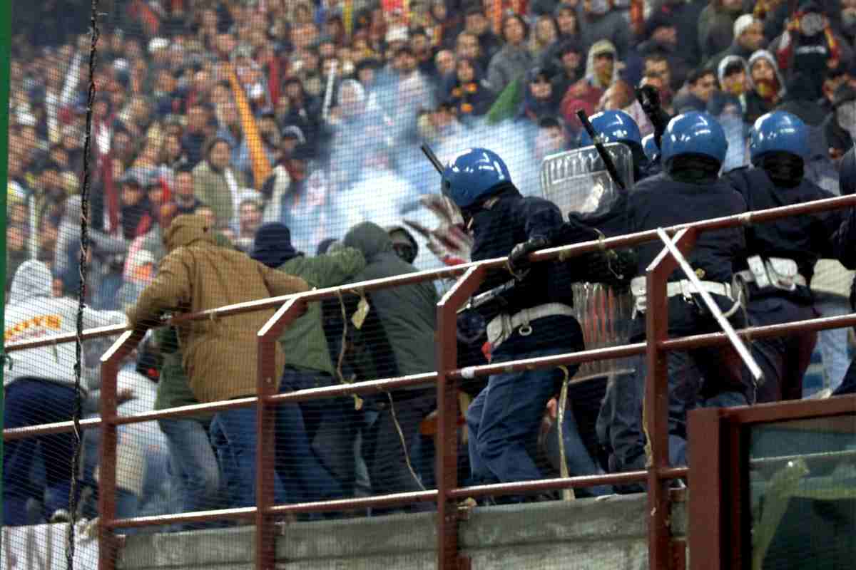 Violenza tifosi Benevento