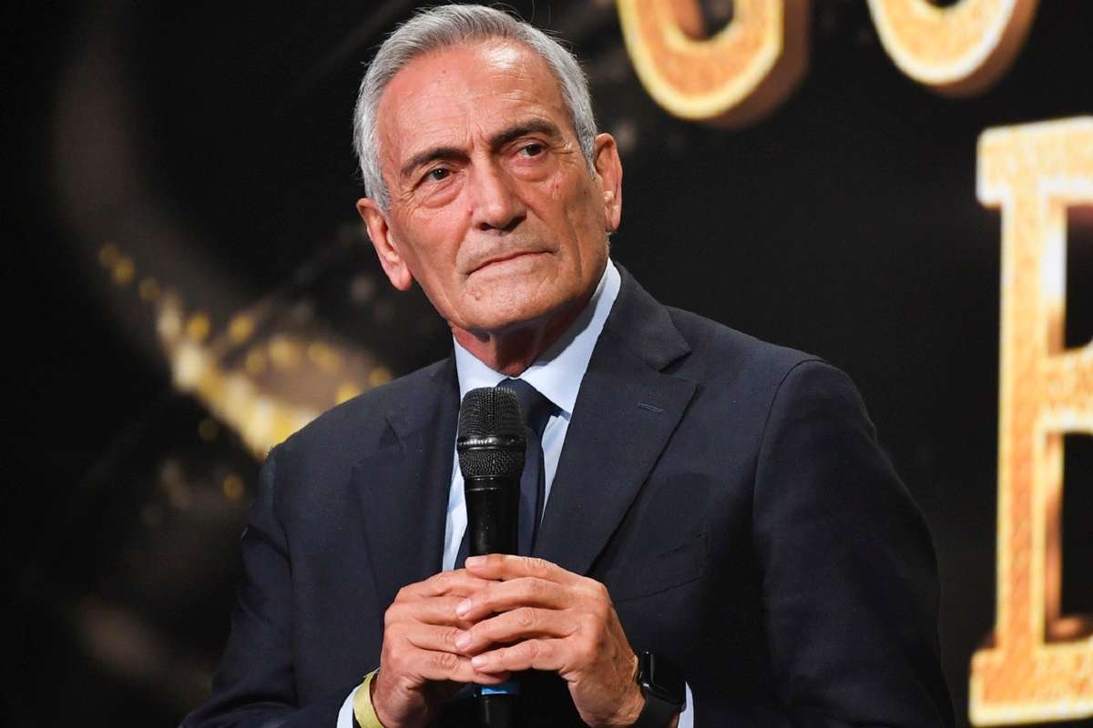Gravina, presidente Figc, stadi