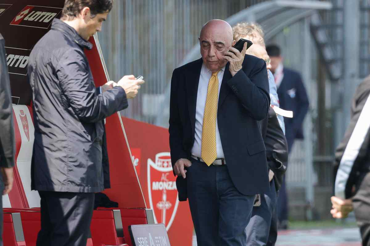 Galliani mercato Monza