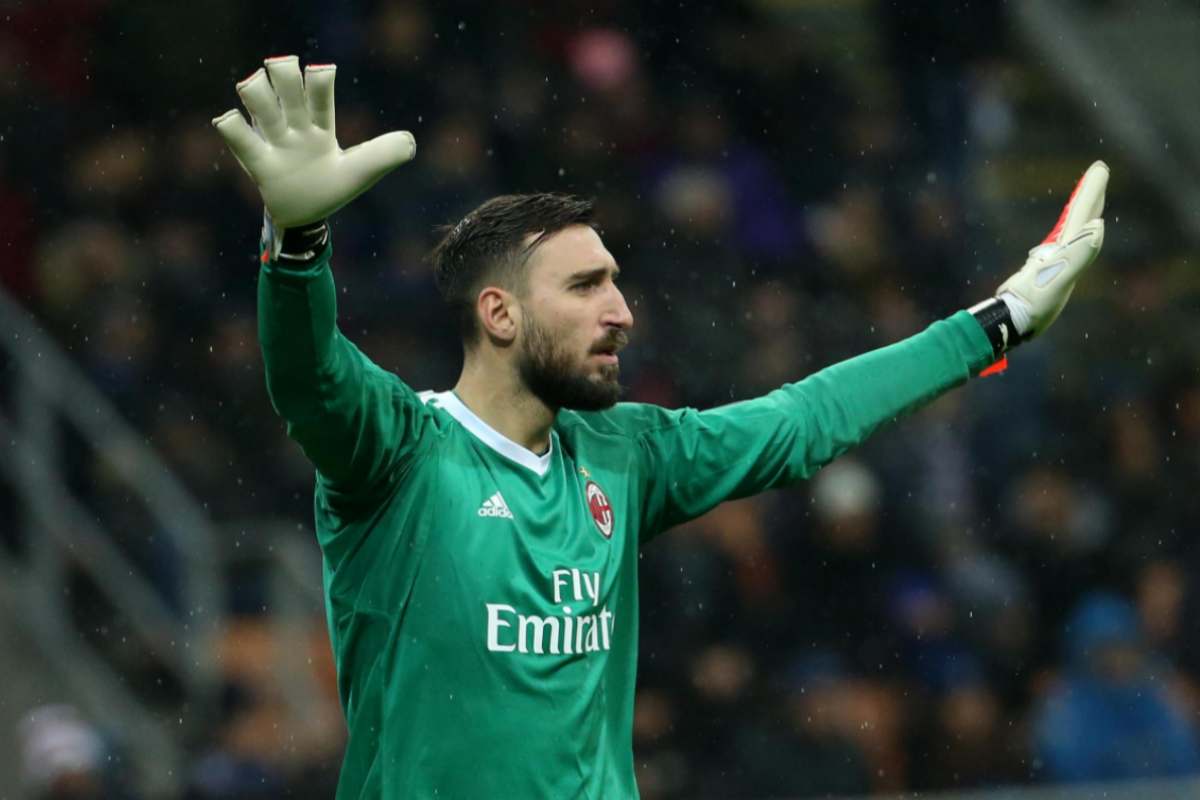 Antonino Donnarumma in campo