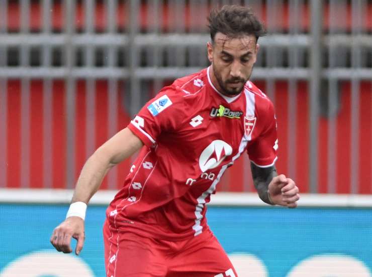 Il centrocampista Gaetano Castrovilli con il Monza