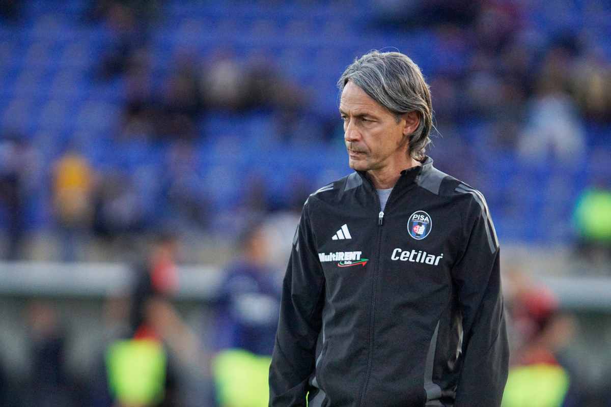 L'allenatore del Palermo Filippo Inzaghi