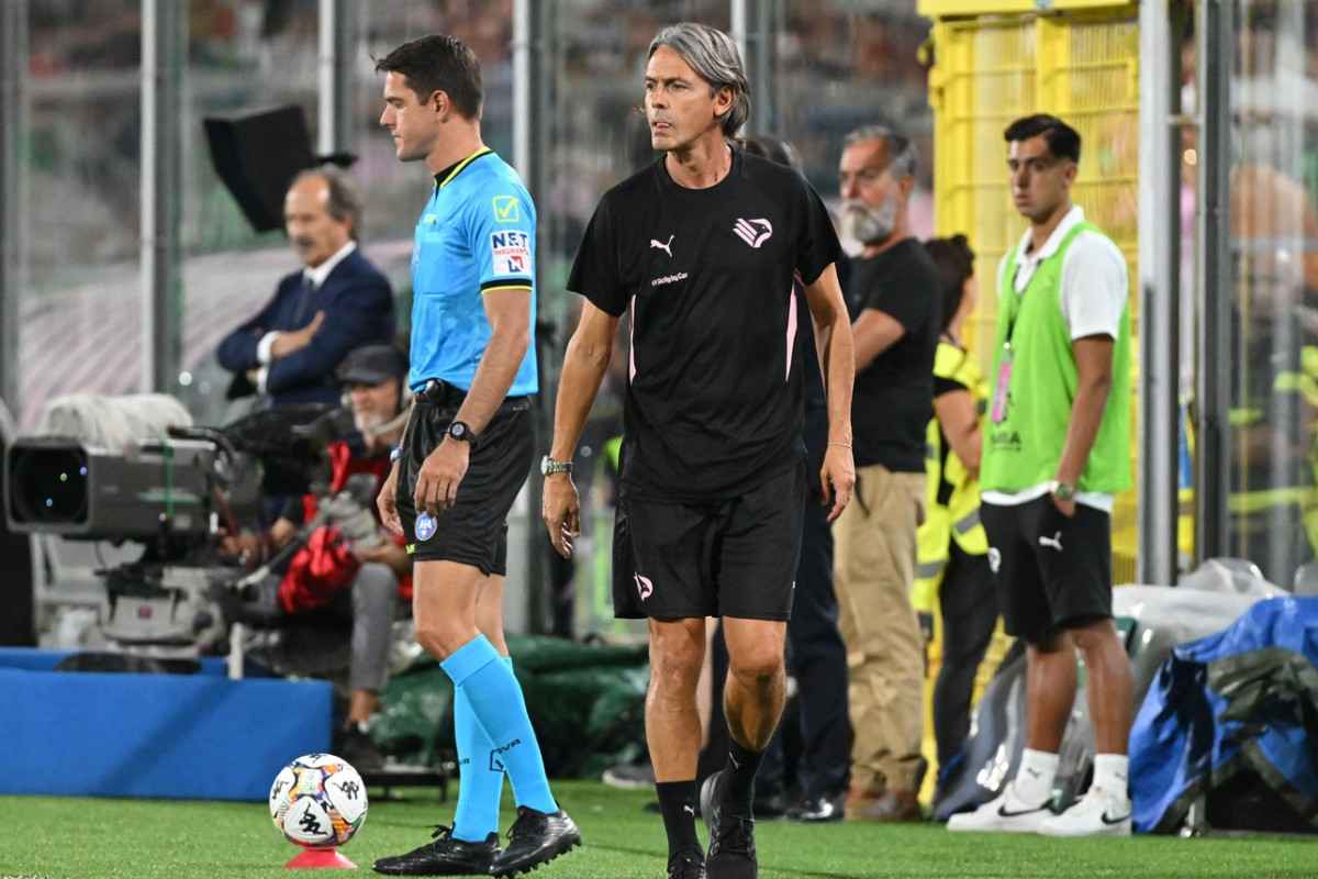 Filippo Inzaghi alla 'prima' al Barbera