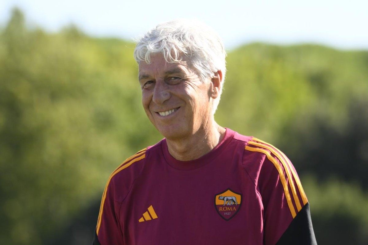 Gian Piero Gasperini sorridente