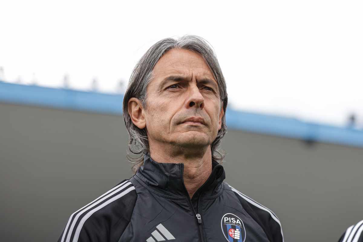 Primo piano di Filippo Inzaghi