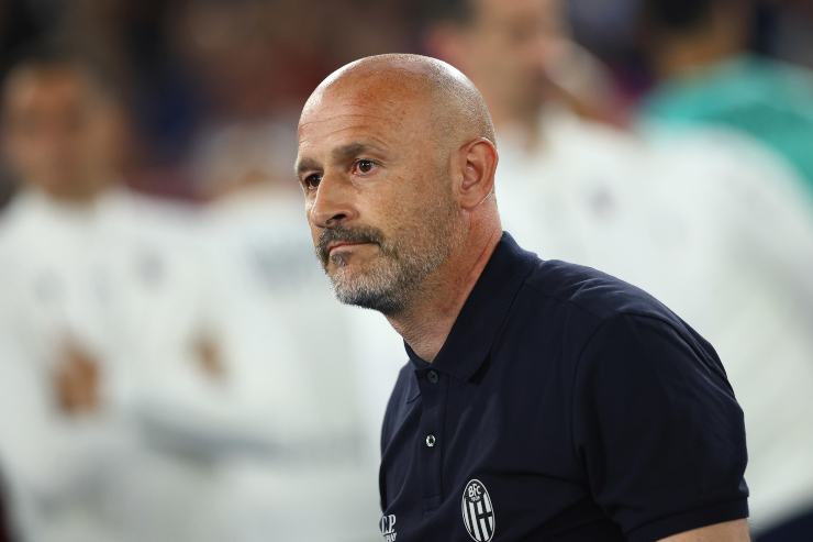 Vincenzo Italiano con uno sguardo perplesso