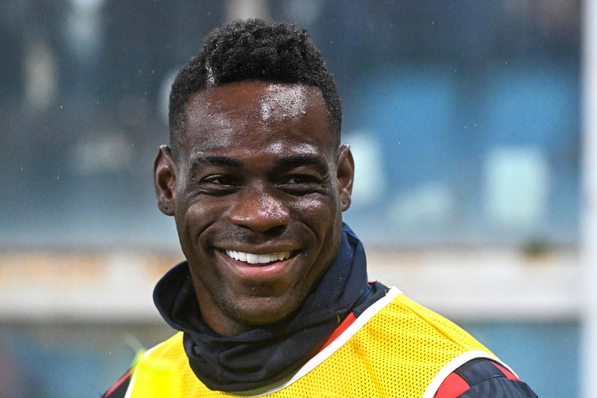 Primo piano di Mario Balotelli