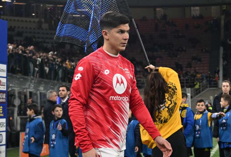 Matteo Pessina con la maglia del Monza