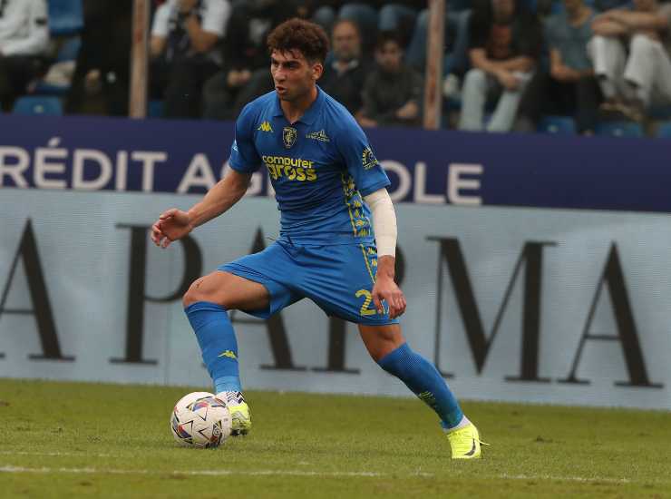 Il difensore dell'Empoli Saba Goglichidze