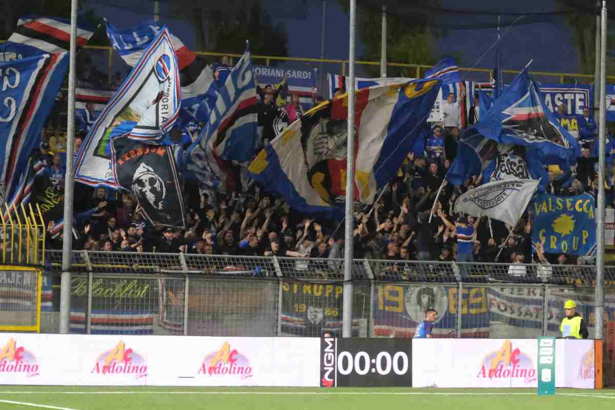 I tifosi della Sampdoria