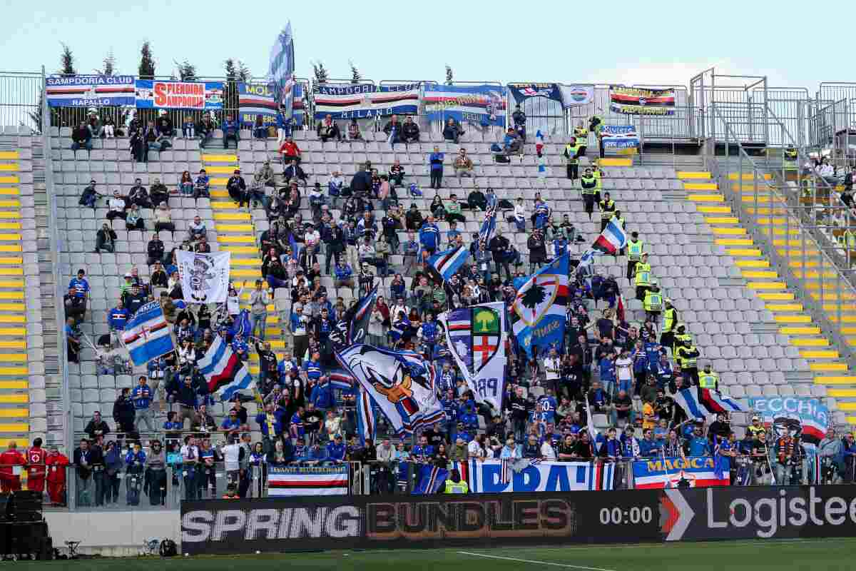 I tifosi della Sampdoria