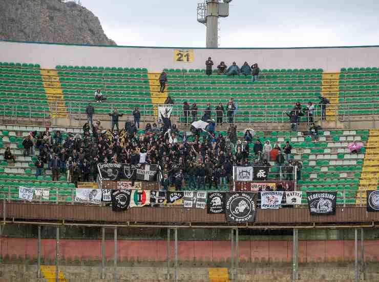 Tifosi dello Spezia in trasferta