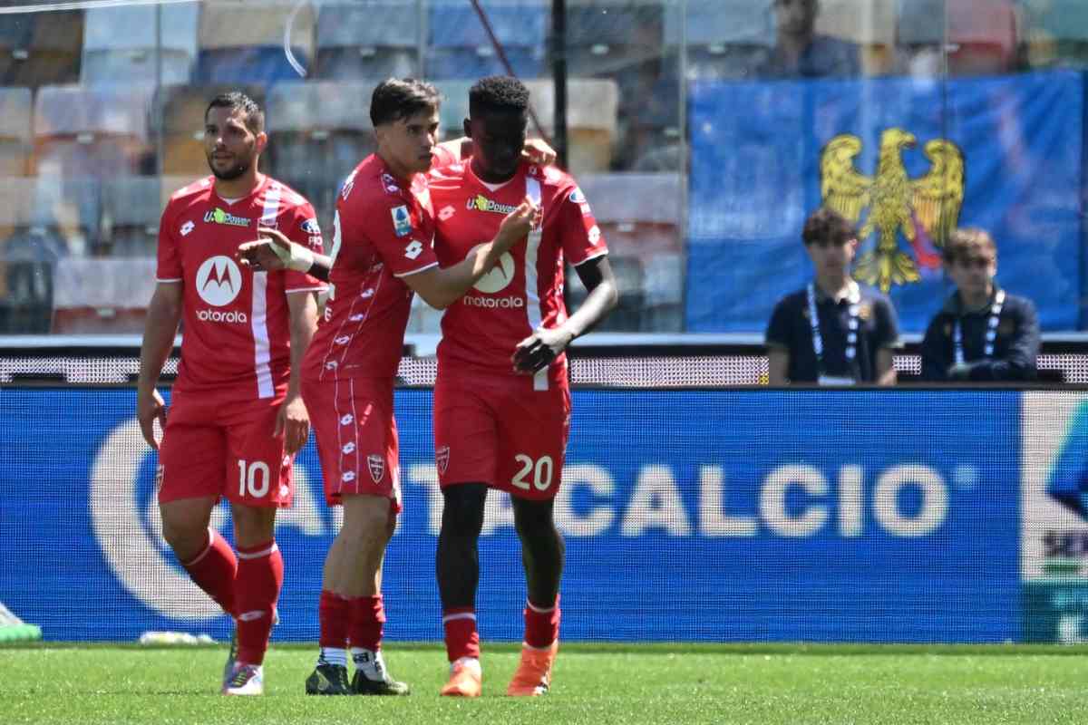 Alessandro Bianco con la maglia del Monza