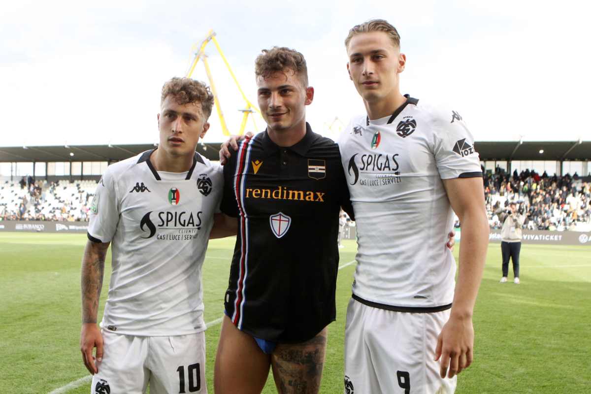 i fratelli Salvatore, Sebastiano e Francesco Pio Esposito