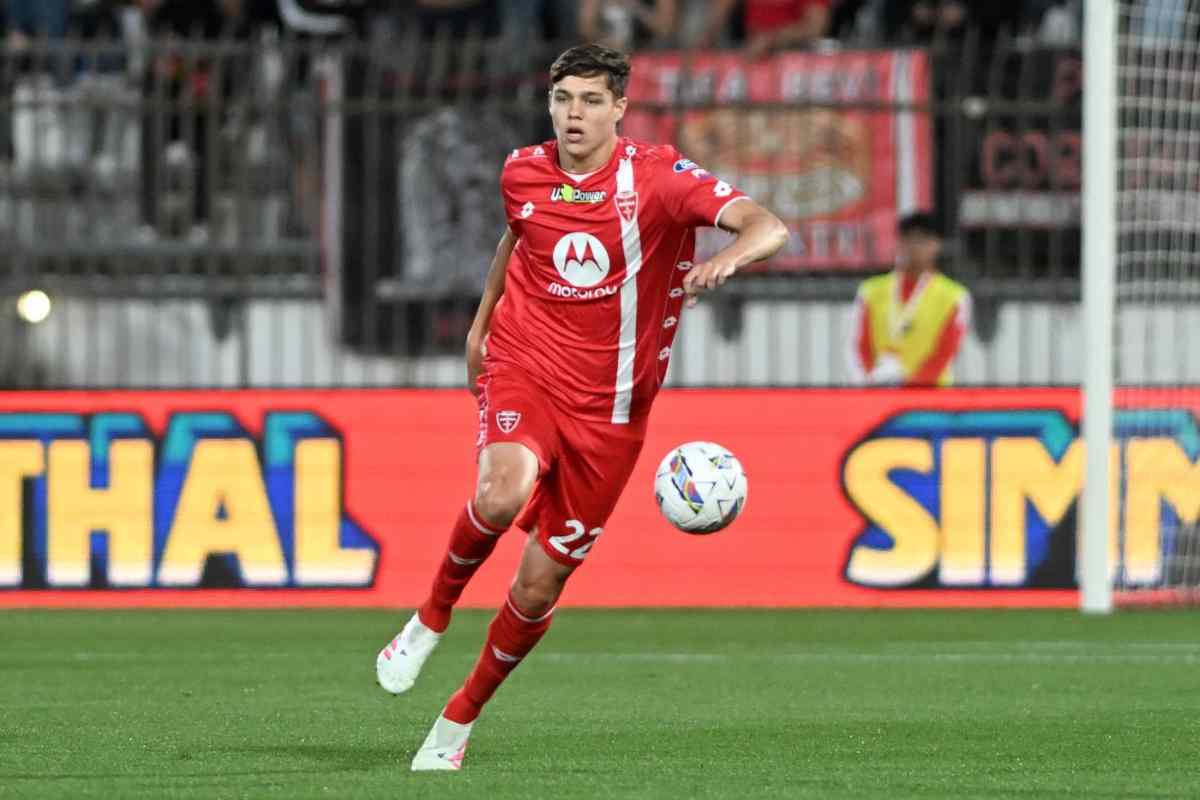 Tomas Palacios in azione con il Monza